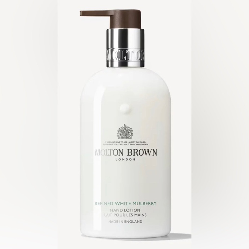 Molton Brown London Refined White Mulberry Hand Lotion brand new 10 Oz